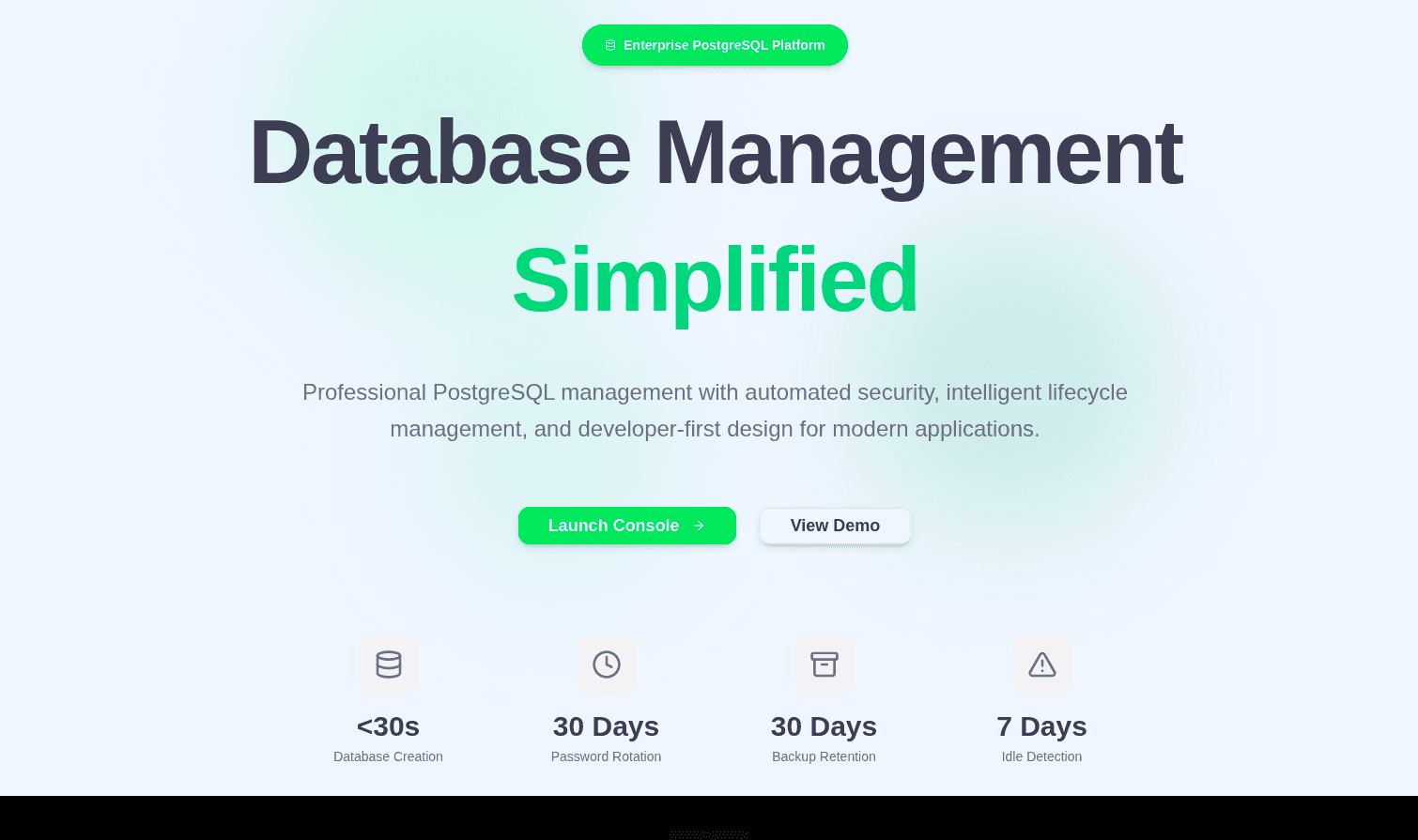 Spinning Up Databases, Firewalls, and Backups — The Story of DataBridge