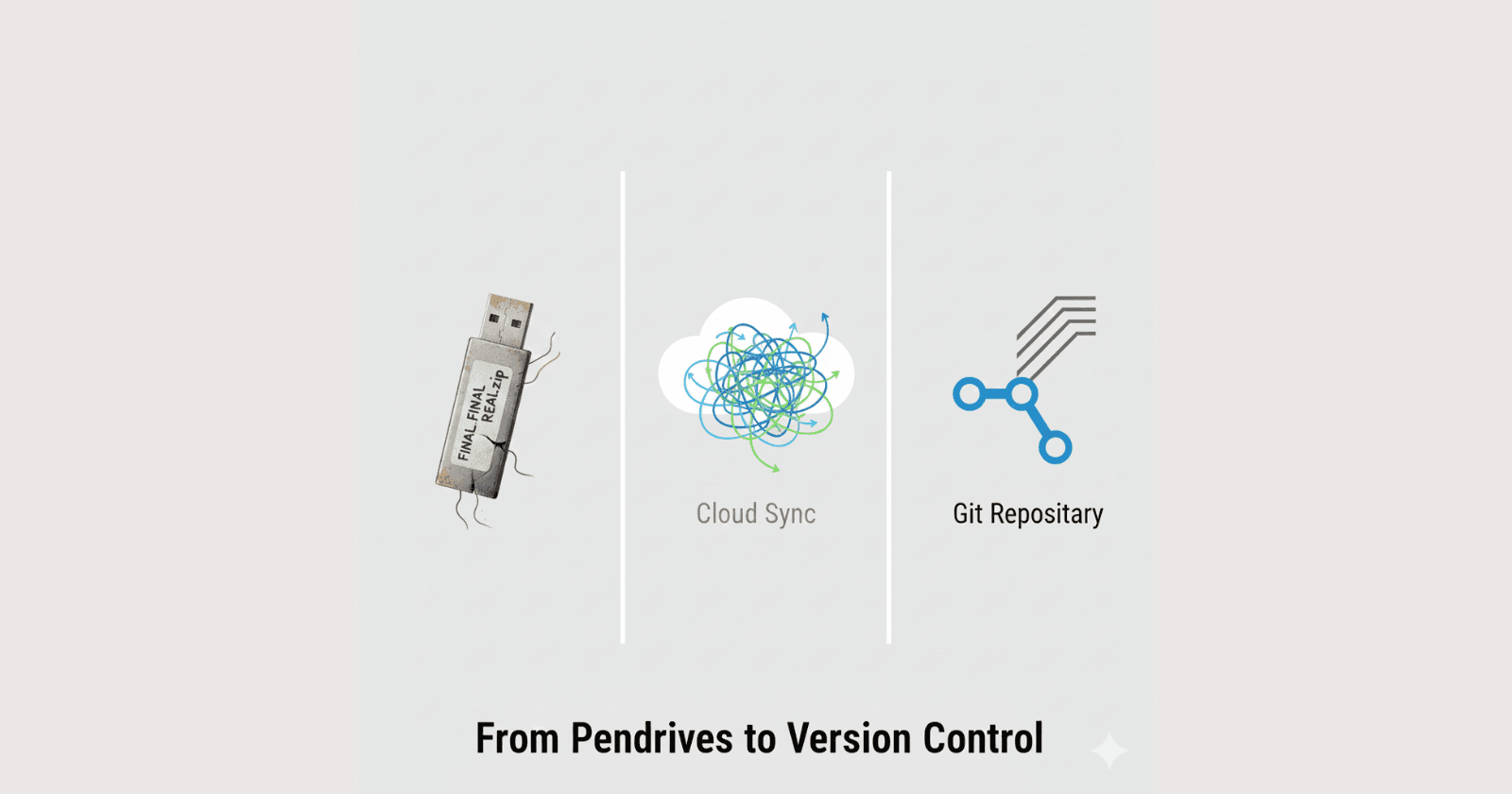 Why Version Control Exists: The Pendrive Problem